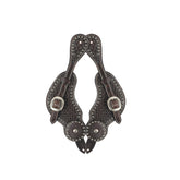 Leather Spur Straps with Dots - Mens